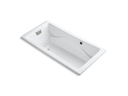 KOHLER K-865-GHBN Tea-for-Two 71-3/4" x 36" drop-in Heated BubbleMassage air bath