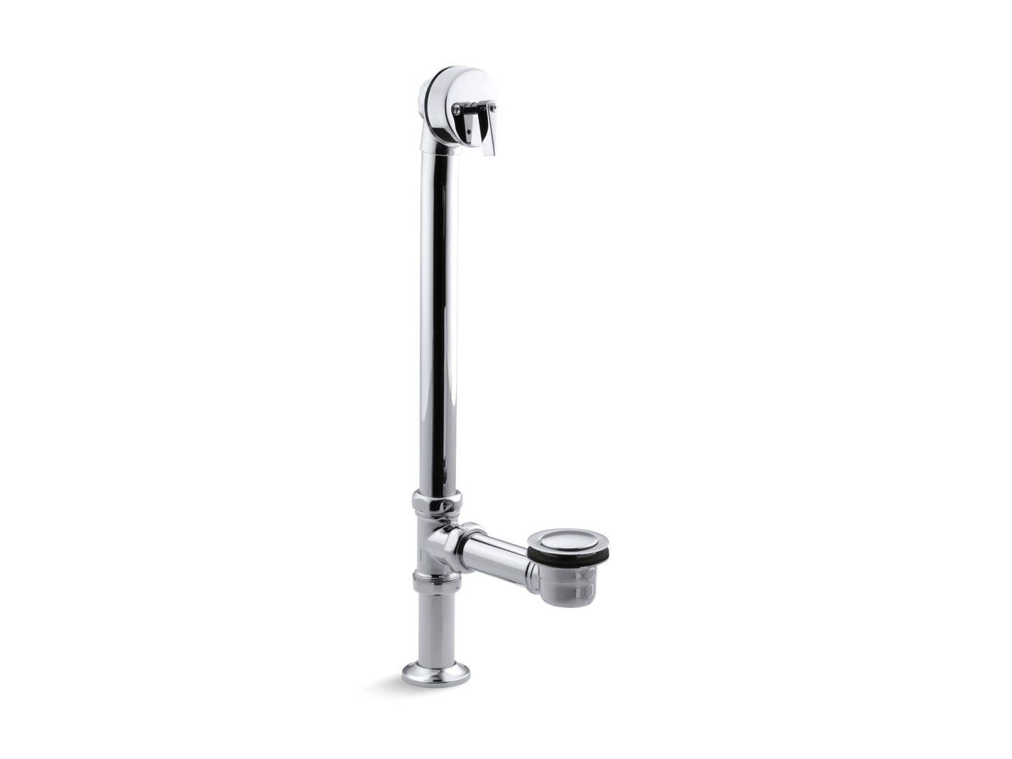 KOHLER K-7159 Artifacts 1-1/2" pop-up bath drain for above- and through-the-floor freestanding bath installations