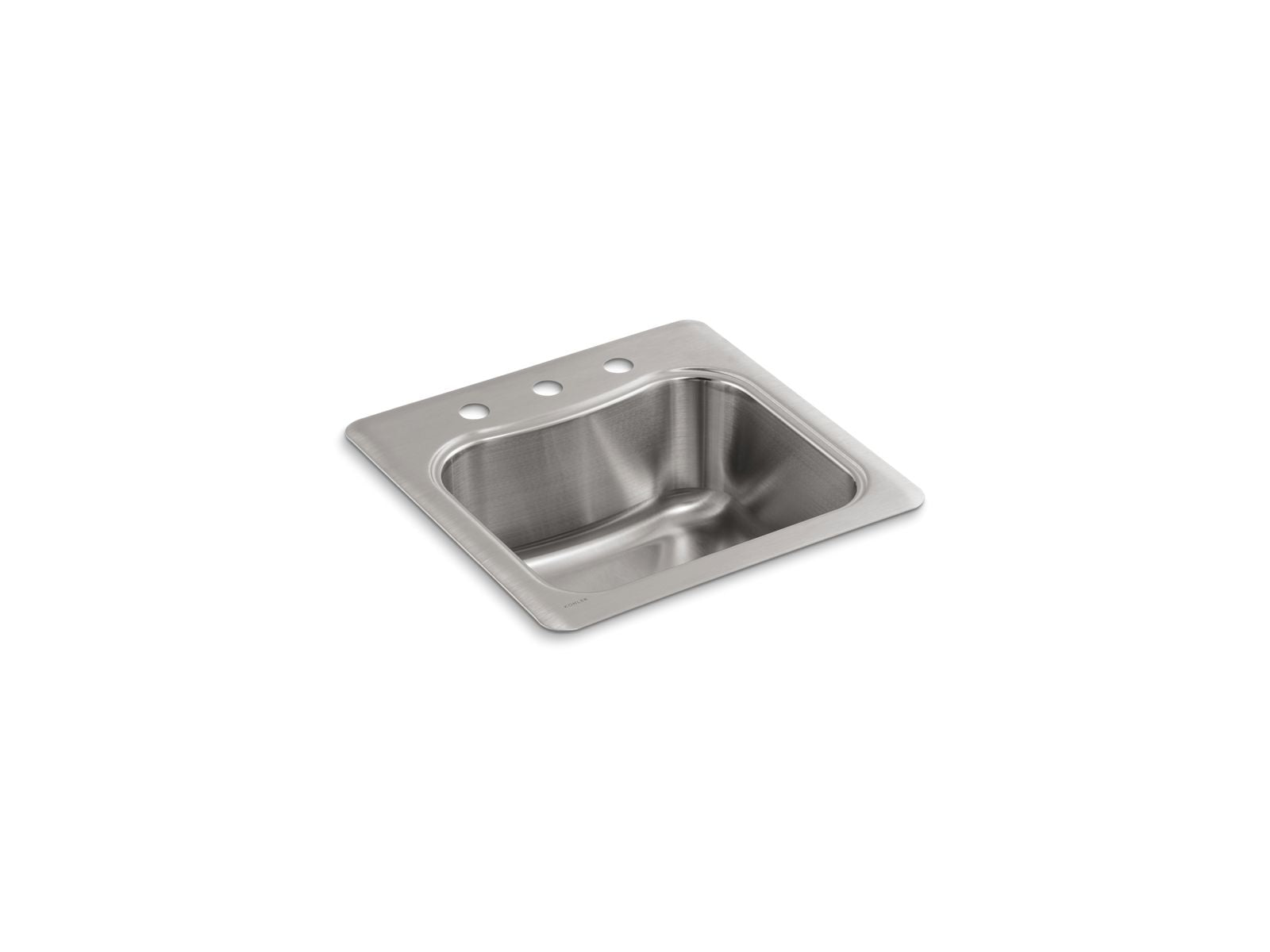 KOHLER K-3363-3 Staccato 20" top-mount single-bowl bar sink