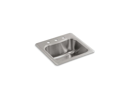 KOHLER K-3363-3 Staccato 20" top-mount single-bowl bar sink