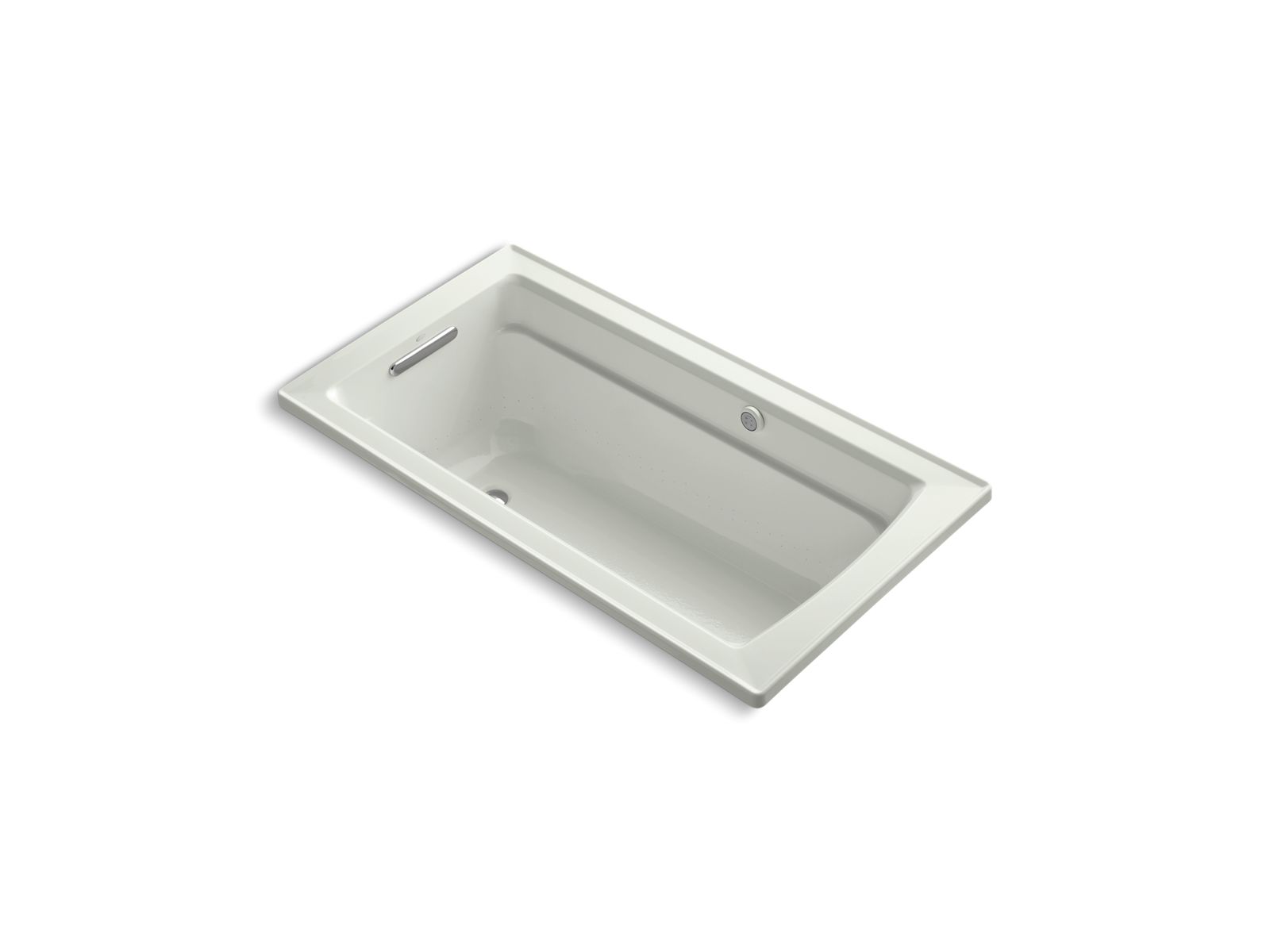 KOHLER K-1122-GH Archer 60" x 32" drop-in Heated BubbleMassage air bath