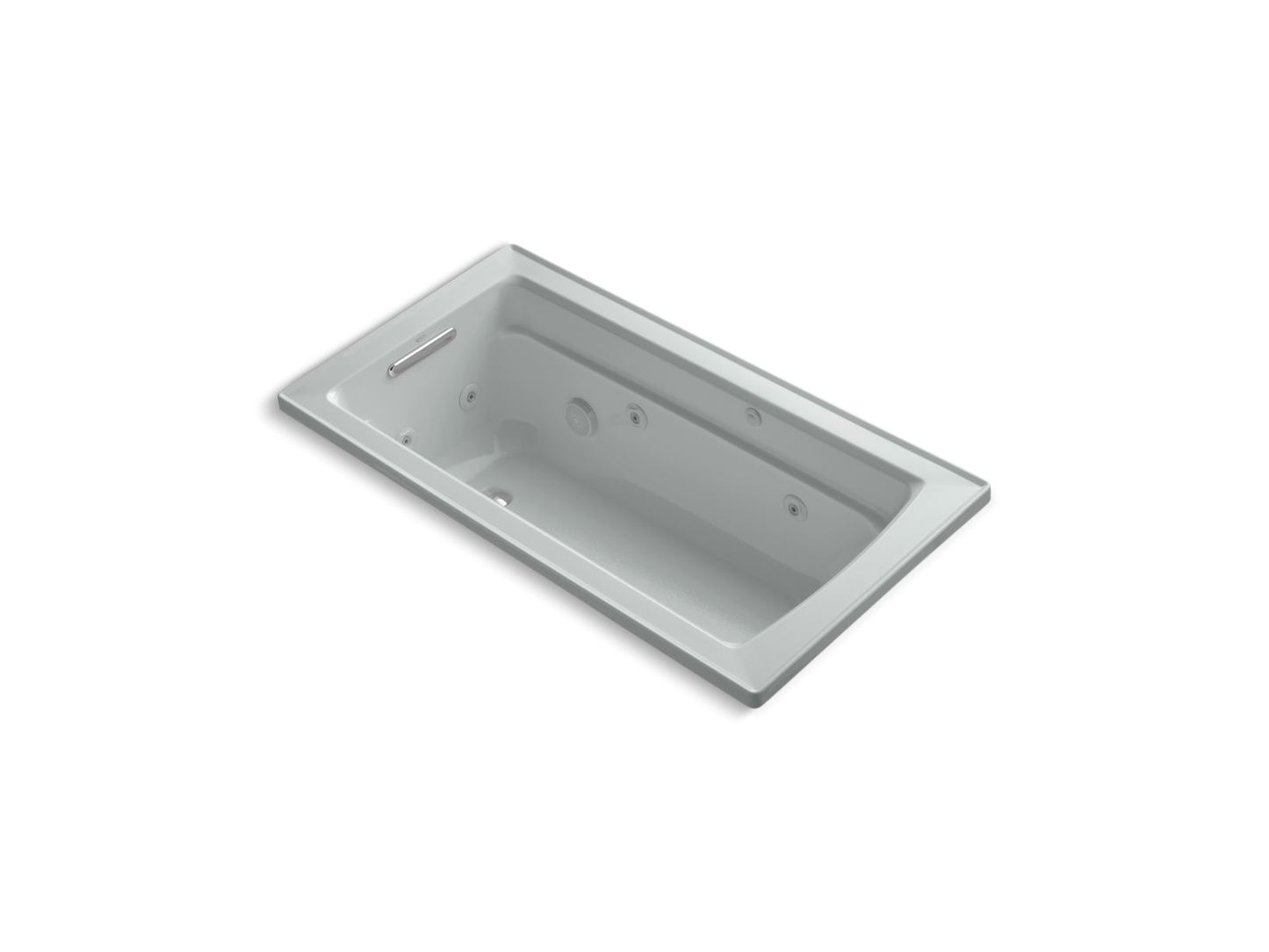 KOHLER K-1122 Archer 60" x 32" drop-in whirlpool bath