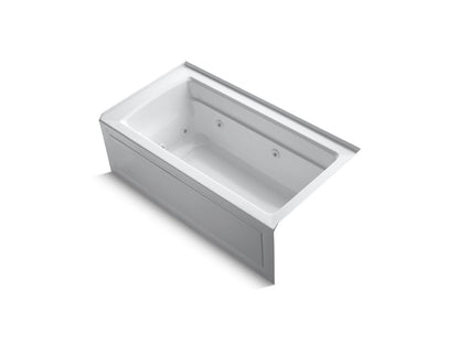 KOHLER K-1122-RA Archer 60" x 32" alcove whirlpool bath right drain