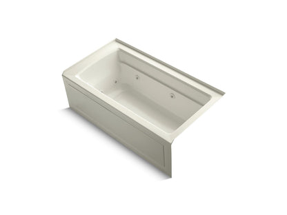 KOHLER K-1122-RA Archer 60" x 32" alcove whirlpool bath right drain