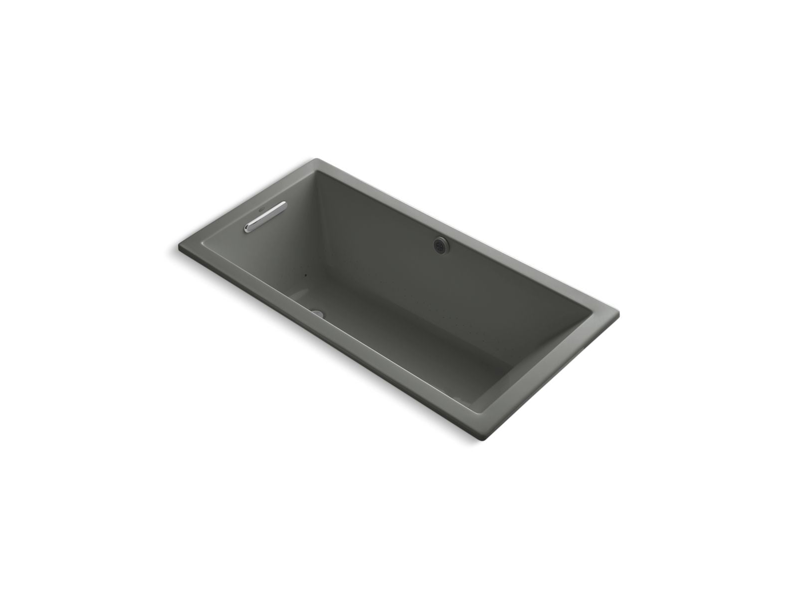 KOHLER K-1167-GHW Underscore 60" x 30" drop-in Heated BubbleMassage air bath