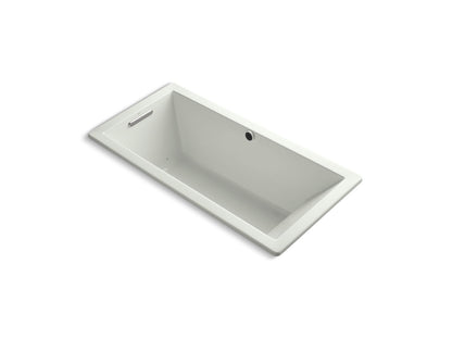 KOHLER K-1822-GHW Underscore 66" x 32" drop-in Heated BubbleMassage air bath with Bask heated surface