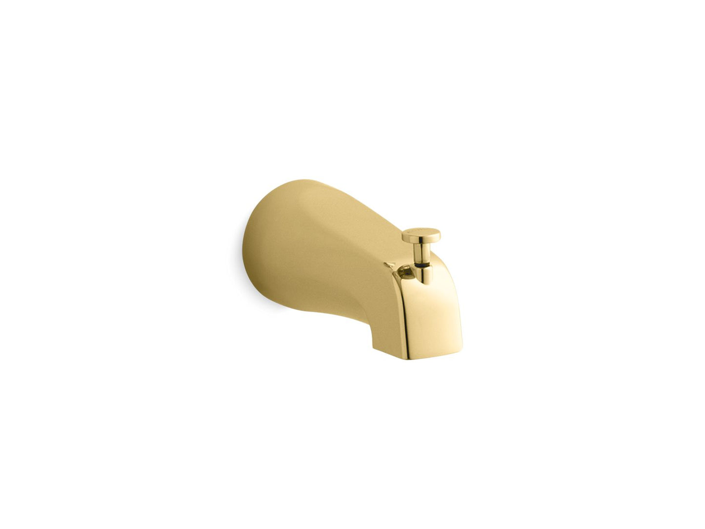 KOHLER K-15136 Coralais Wall-mount bath spout with diverter, 4-7/8", NPT connection