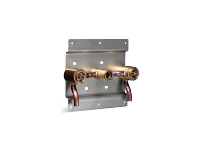 KOHLER K-410-K Falling Water 5/8" two-handle ceramic valve