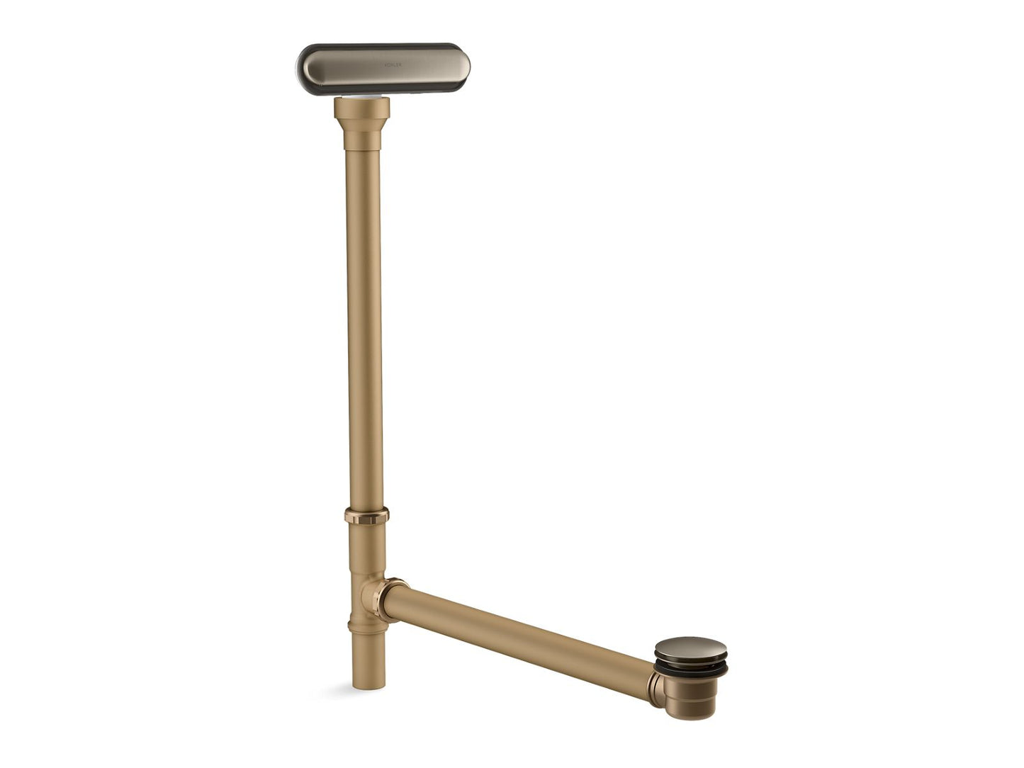 KOHLER Clearflo Slotted overflow brass bath drain