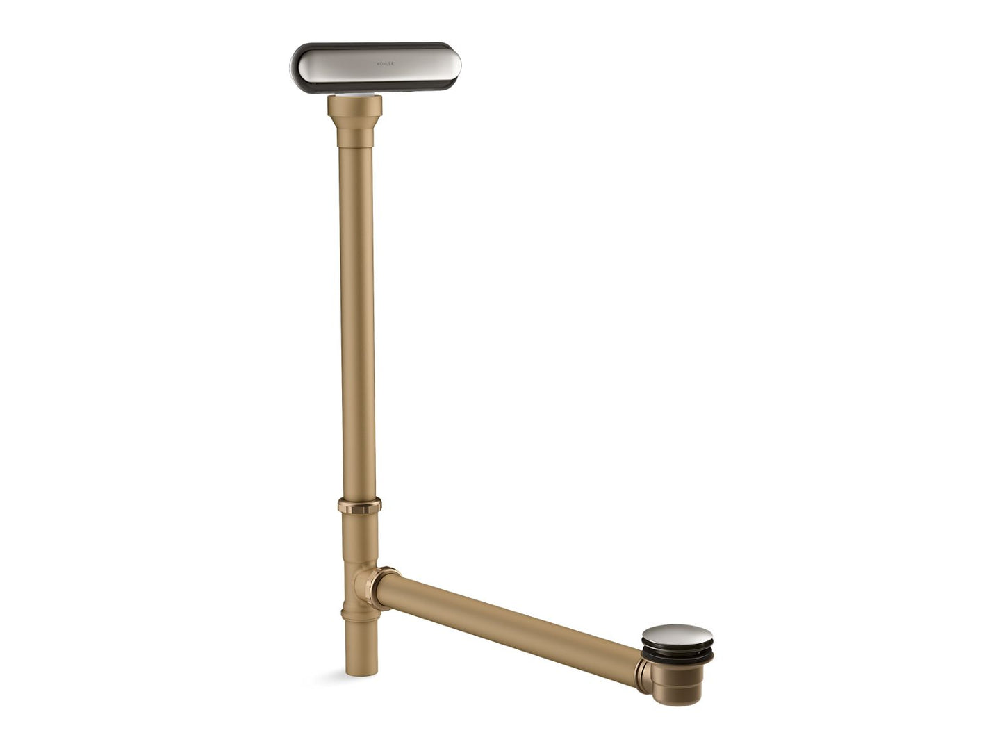 KOHLER Clearflo Slotted overflow brass bath drain