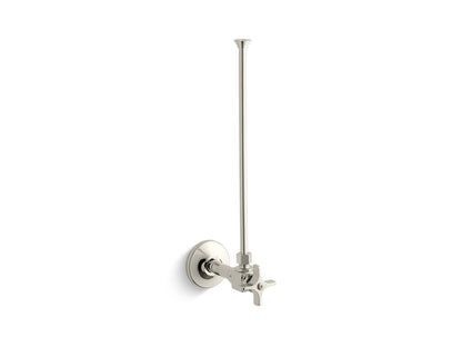 KOHLER 3/8" NPT angle supply with stop and annealed vertical tube