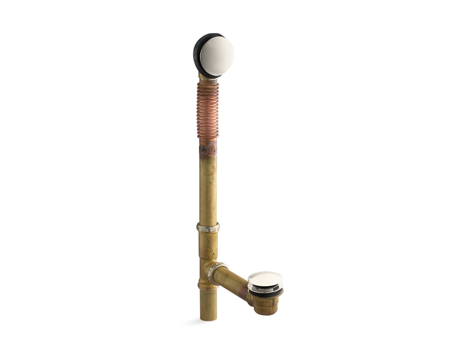KOHLER Clearflo Brass toe tap bath drain
