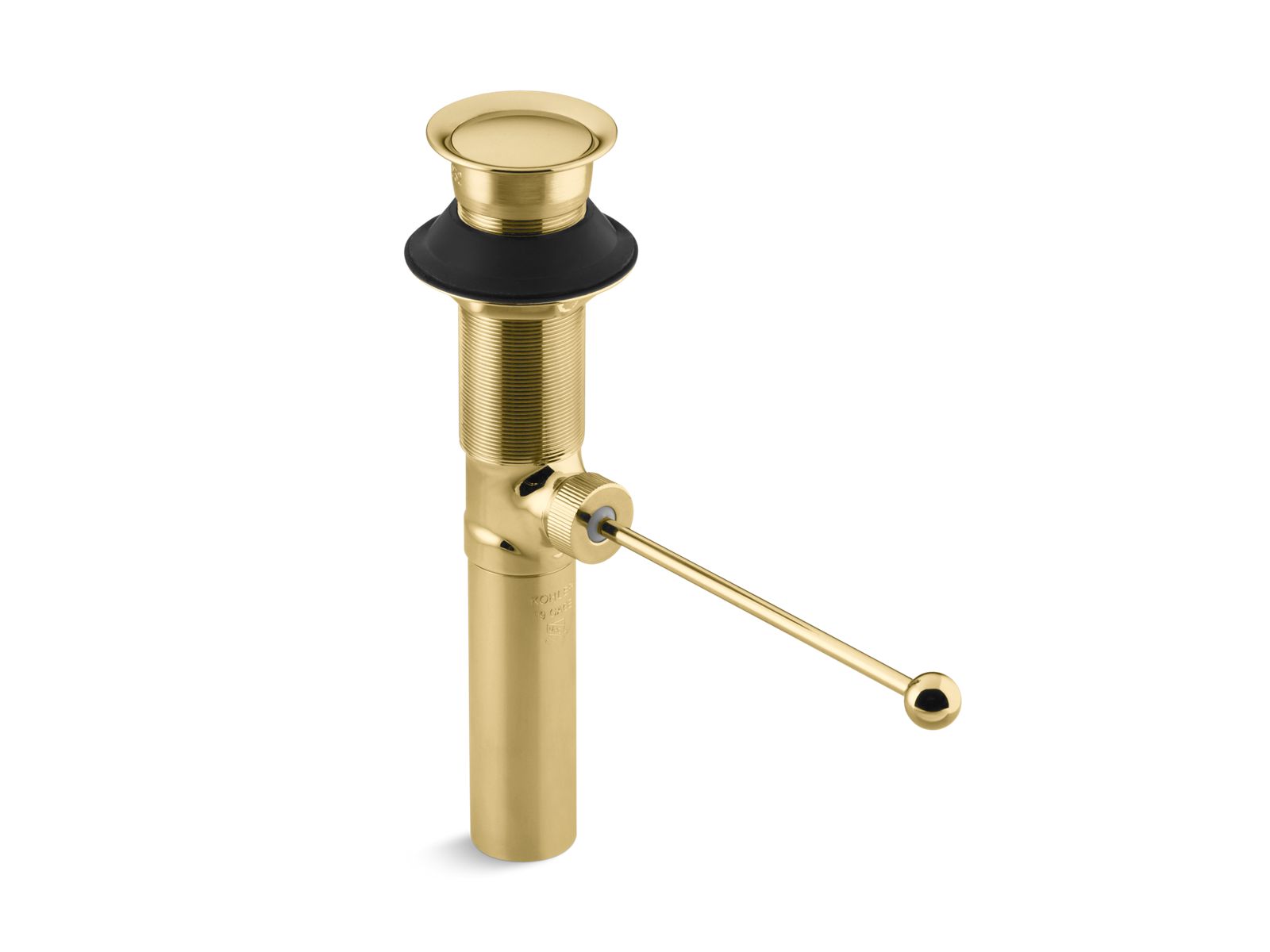 KOHLER K-7114 Premier pop-up drain, exposed, without overflow