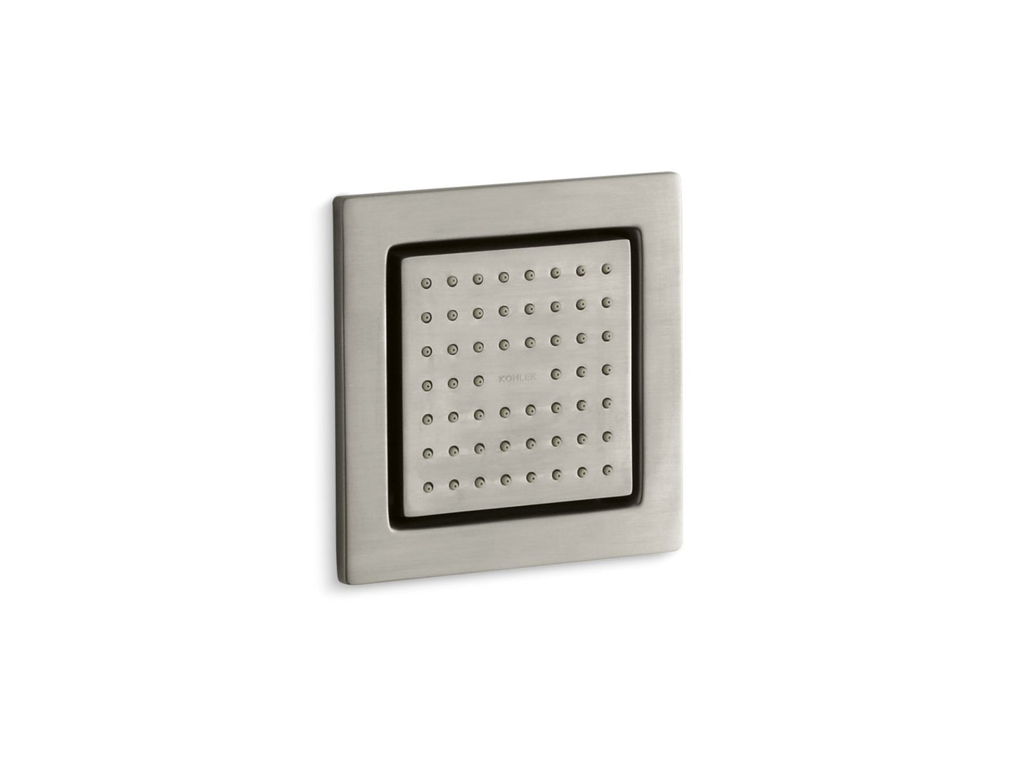 KOHLER WaterTile Square 54-nozzle single-function body spray, 2.5 gpm