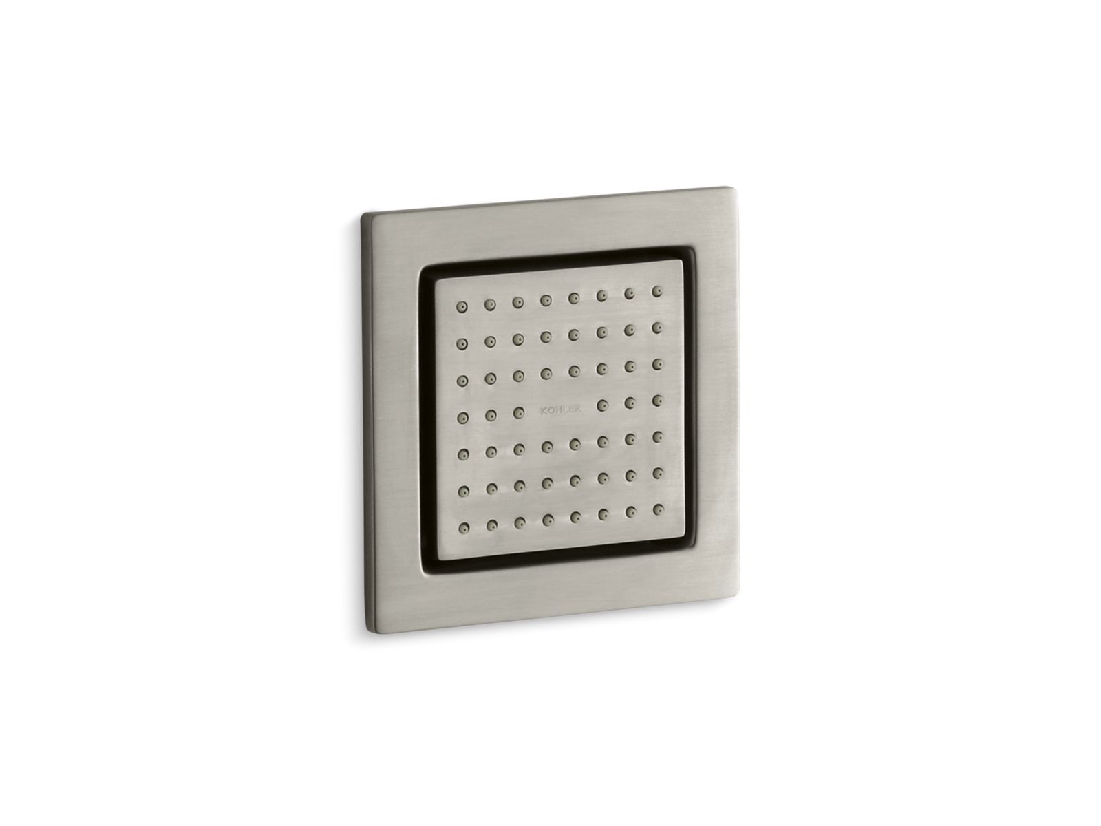 KOHLER WaterTile Square 54-nozzle single-function body spray, 2.5 gpm