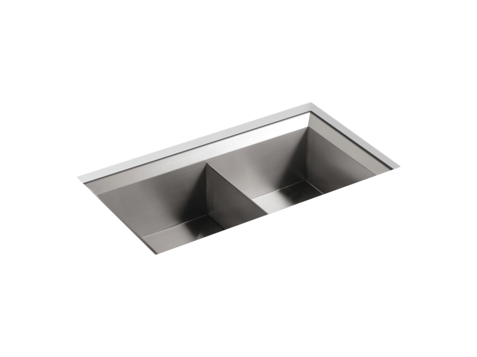 KOHLER K-3388 Poise 33" undermount double-bowl kitchen sink