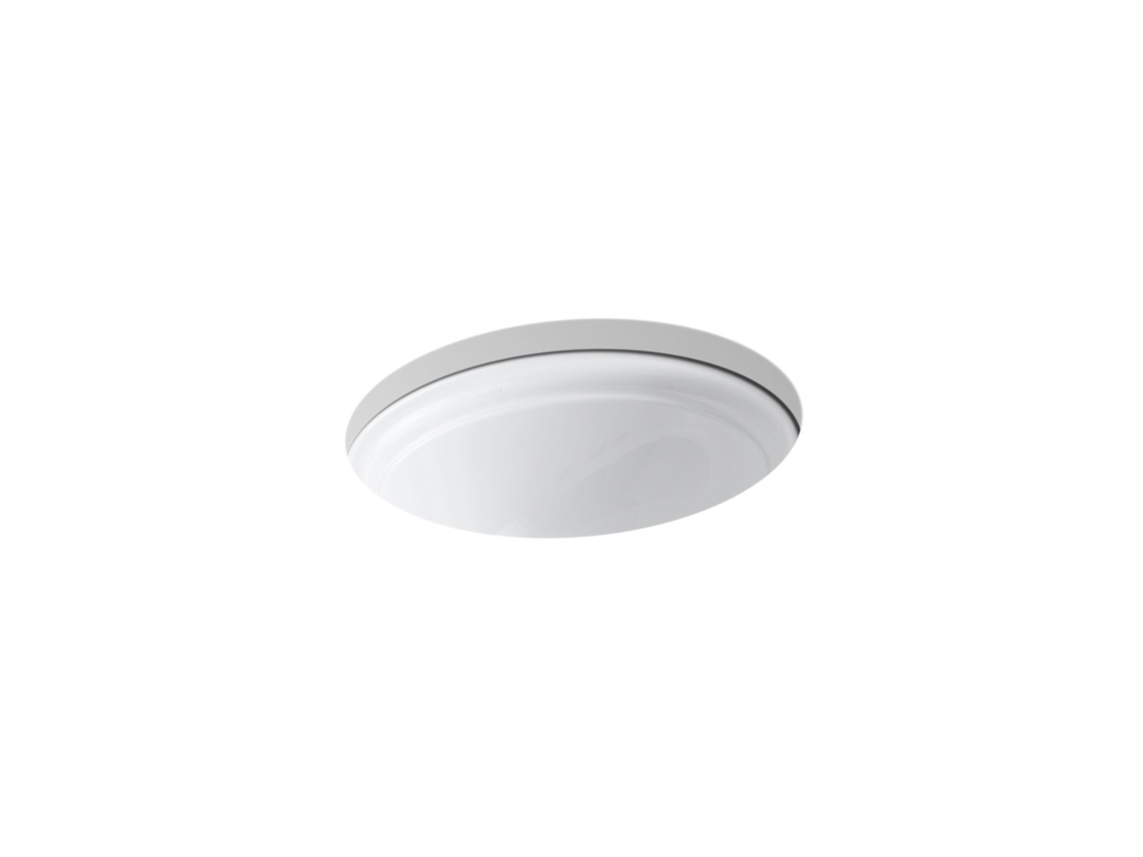 KOHLER K-2350 Devonshire 16-7/8" oval undermount bathroom sink