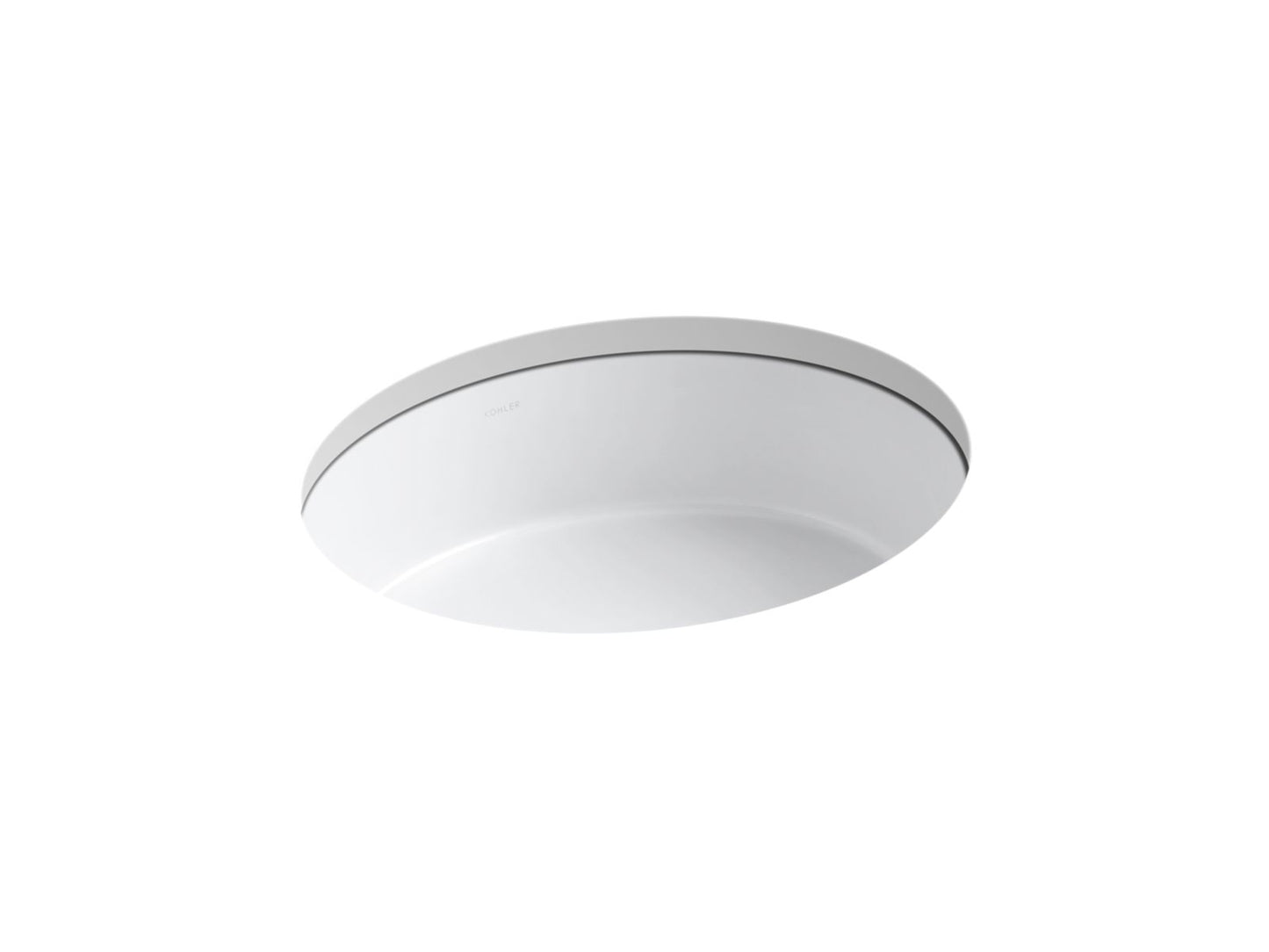 KOHLER K-2881 Verticyl 19-1/4" oval undermount bathroom sink