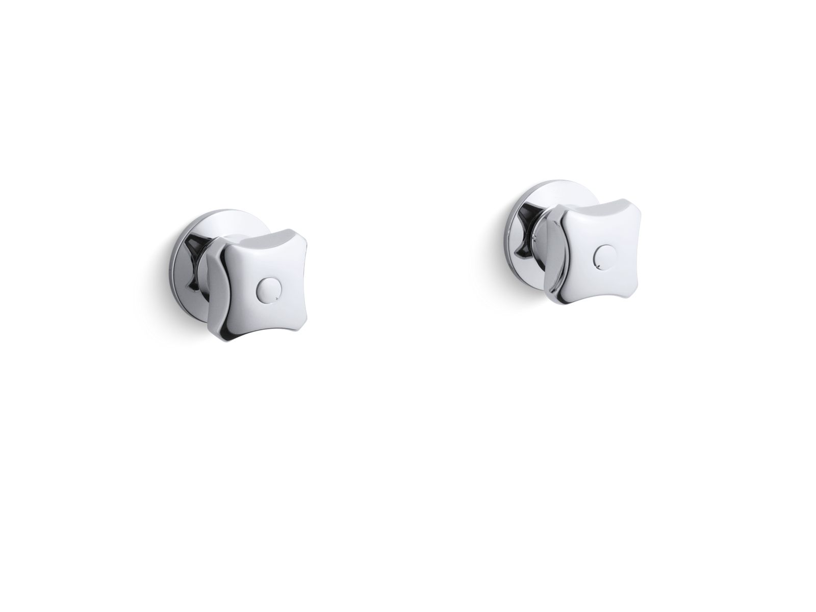 KOHLER K-T7744-2 Triton Wall-mount valve trim with standard handles, requires valve
