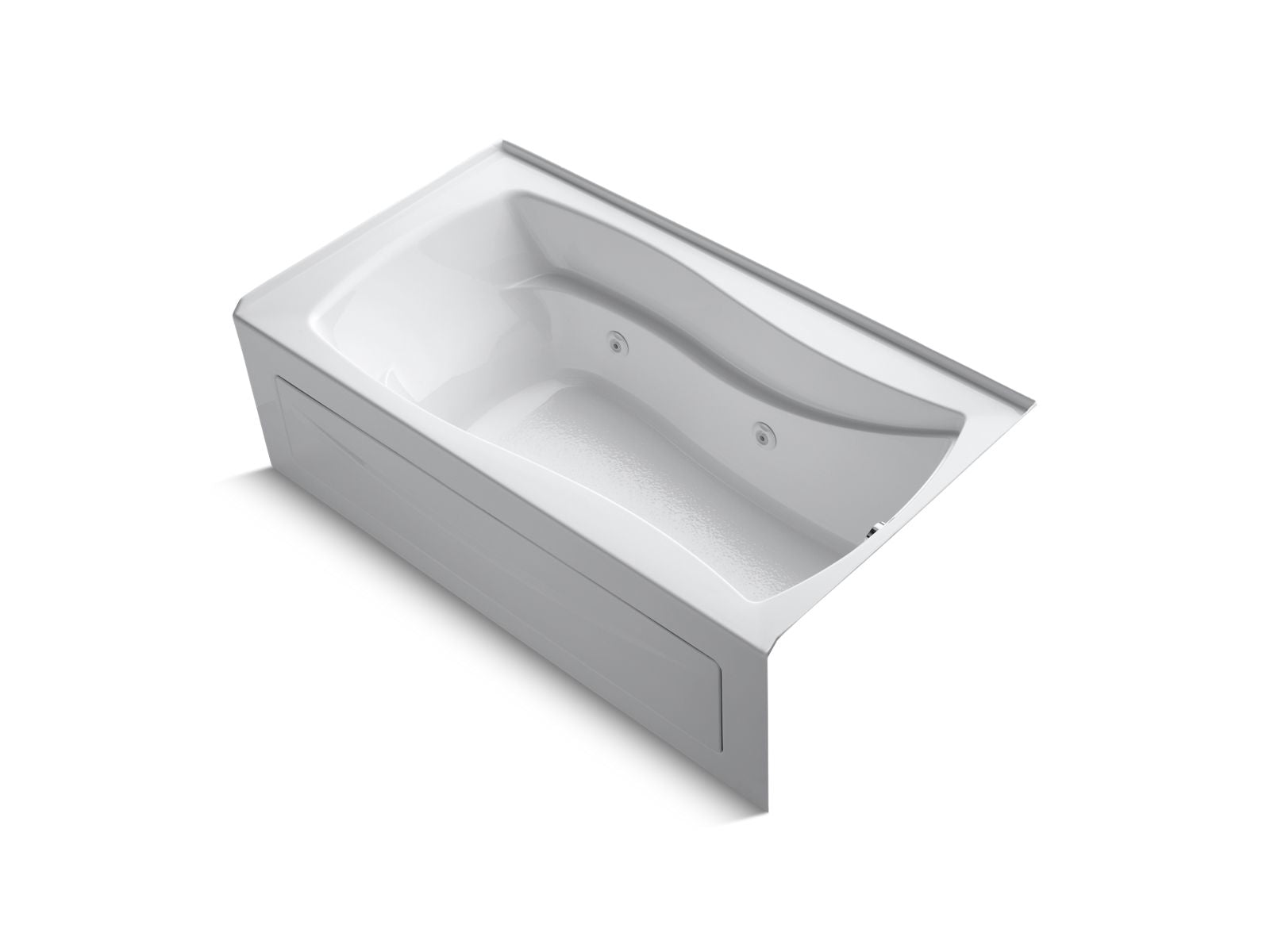 KOHLER K-1224-HR Mariposa 66" x 36" alcove heated whirlpool, right drain