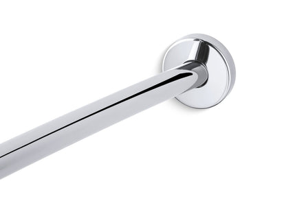 KOHLER Expanse Contemporary design curved shower rod