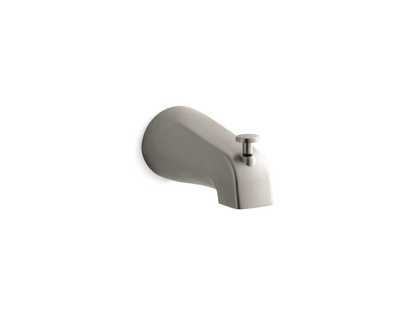 KOHLER K-15136 Coralais Wall-mount bath spout with diverter, 4-7/8", NPT connection