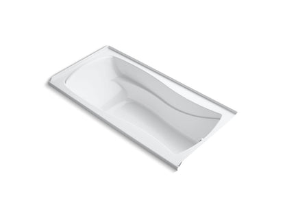 KOHLER K-1257-GHRW Mariposa 72" x 36" alcove Heated BubbleMassage air bath with Bask heated surface, right drain
