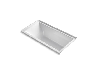 KOHLER K-1167-GHRF Underscore 60" x 30" alcove Heated BubbleMassage air bath, right drain