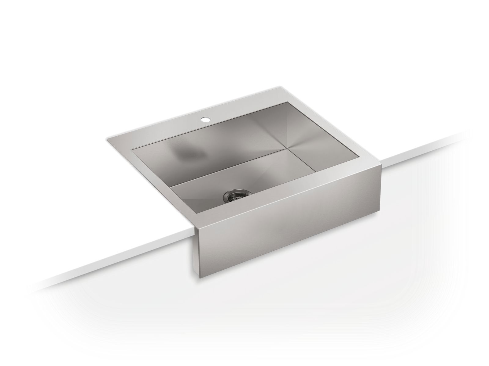 KOHLER K-3935-1 Vault 29-3/4" top-mount single-bowl farmhouse kitchen sink