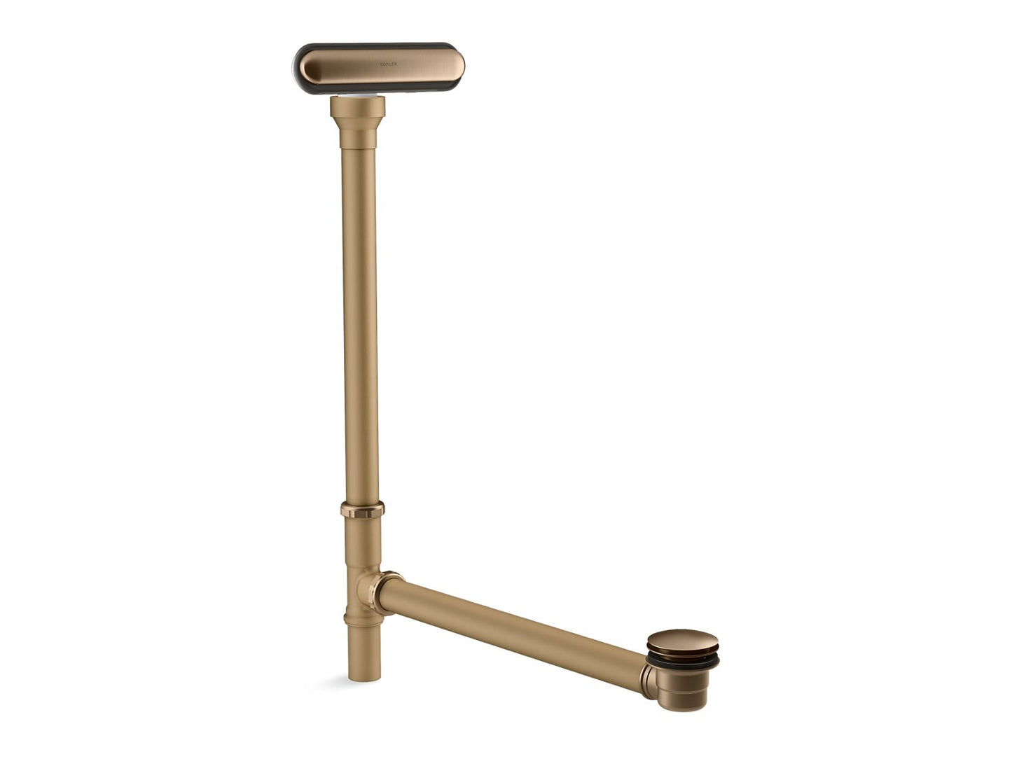 KOHLER Clearflo Slotted overflow brass bath drain