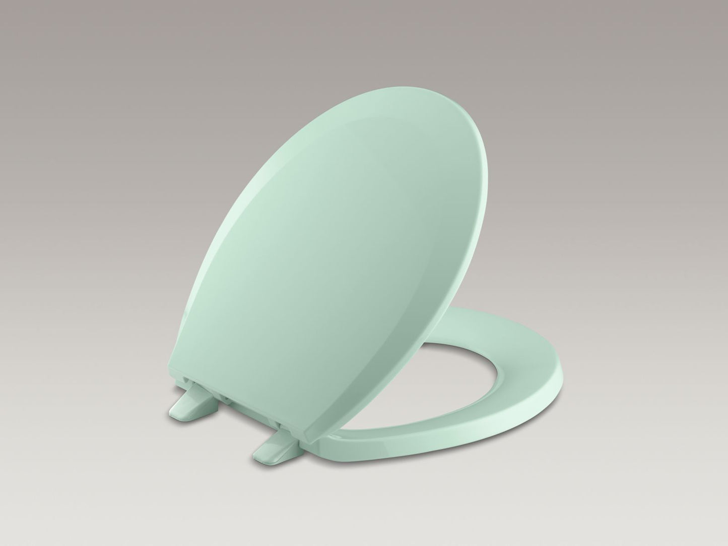 KOHLER Lustra™ Quick-Release™ round-front toilet seat