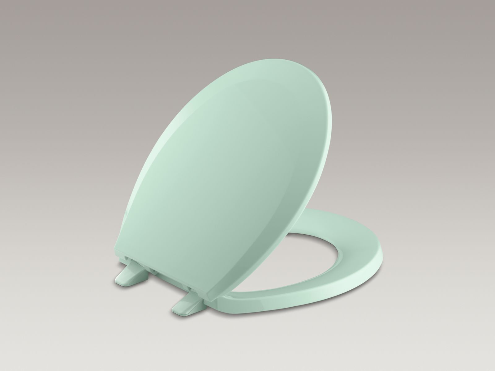 KOHLER Lustra™ Quick-Release™ round-front toilet seat