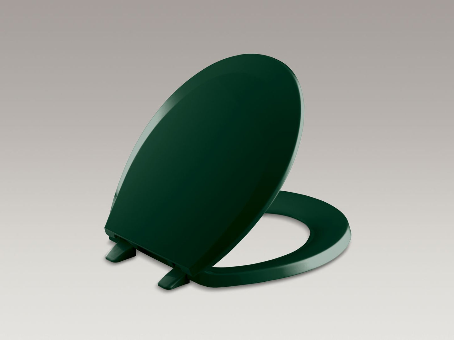 KOHLER Lustra™ Quick-Release™ round-front toilet seat