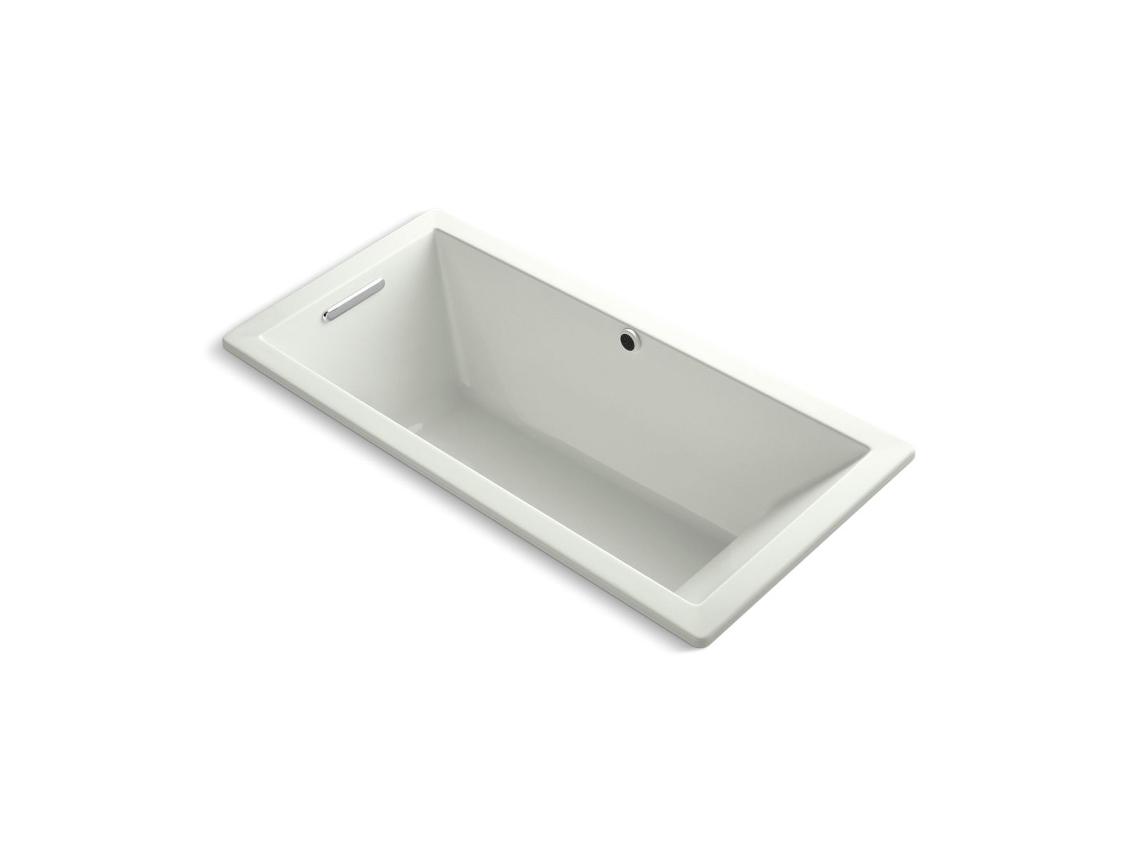 KOHLER K-1821-W1 Underscore 66" x 32" drop-in bath with Bask heated surface
