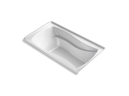 KOHLER K-1224-GHRF Mariposa 66" x 36" alcove Heated BubbleMassage air bath, right drain