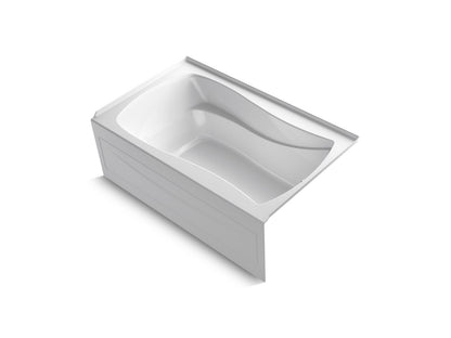 KOHLER K-1239-GHRAW Mariposa 60" x 36" alcove Heated BubbleMassage air bath with Bask heated surface, right drain