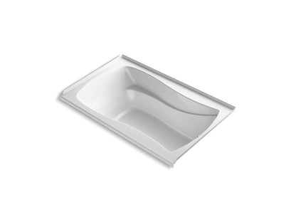 KOHLER K-1242-RW Mariposa 60" x 36" alcove bath with Bask heated surface, right drain