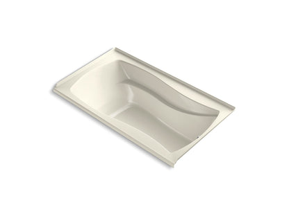 KOHLER K-1224-GHRW Mariposa 66" x 36" alcove Heated BubbleMassage air bath with Bask heated surface and right-hand drain