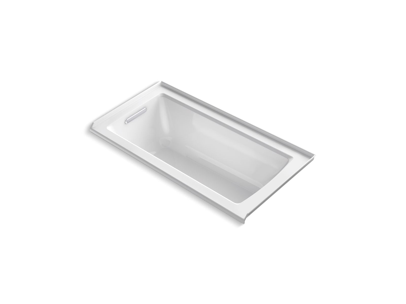 KOHLER K-1946-L Archer 60" x 30" alcove bath, left drain
