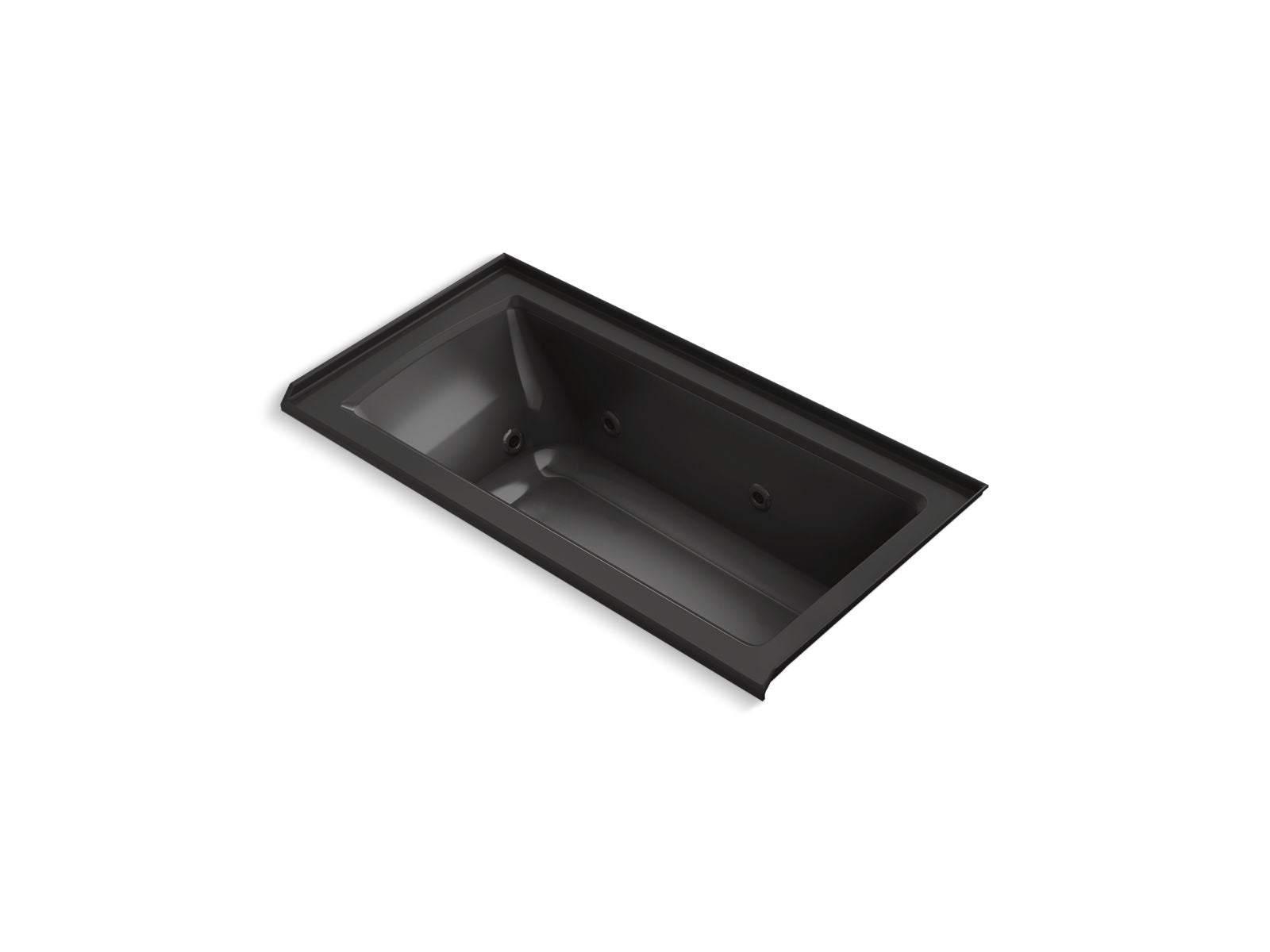 KOHLER K-1947-R Archer 60" x 30" alcove whirlpool bath, right drain