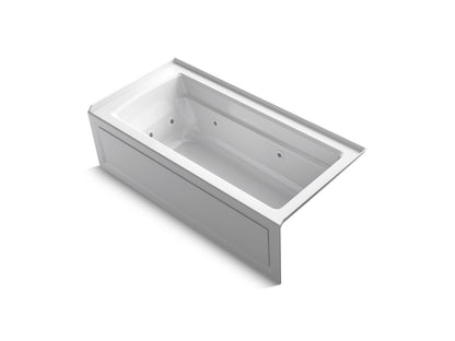 KOHLER K-1949-RA Archer 66" x 32" alcove whirlpool, right drain