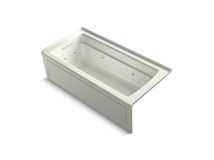 KOHLER K-1949-HLA Archer 66" x 32" alcove heated whirlpool, left hand