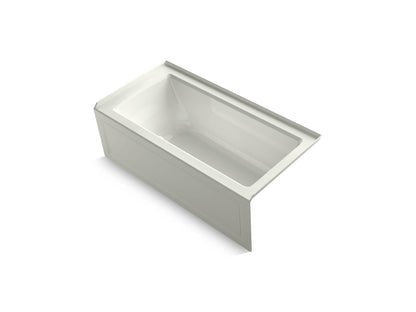 KOHLER K-1947-GHRAW Archer 60" x 30" alcove Heated BubbleMassage air bath with Bask heated surface, right drain