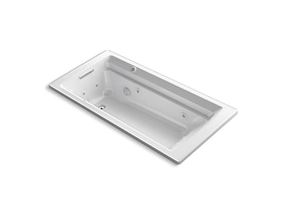 KOHLER K-1124-XHGH Archer 72" x 36" drop-in Heated BubbleMassage air bath and whirlpool