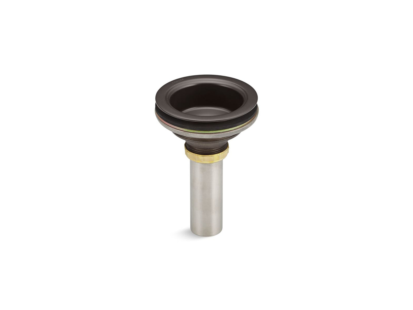 KOHLER K-8804 Duostrainer Sink drain body with tailpiece