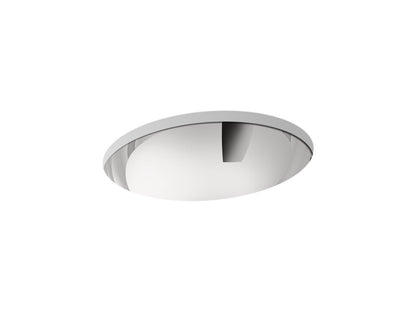 KOHLER K-2608-MU Bachata 20" oval drop-in/undermount bathroom sink, no overflow