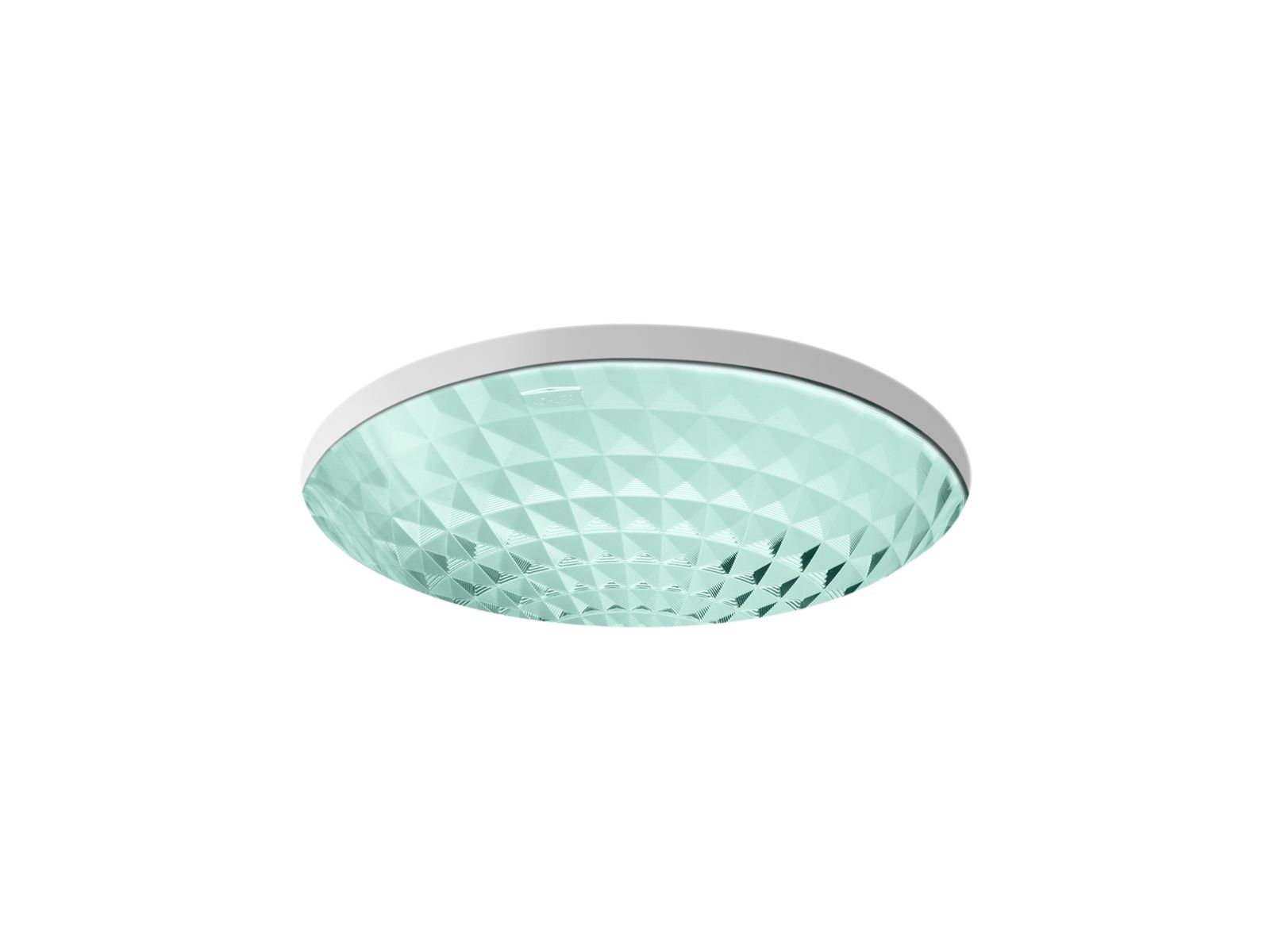KOHLER K-2361 Kallos 16" round undermount bathroom sink, no overflow