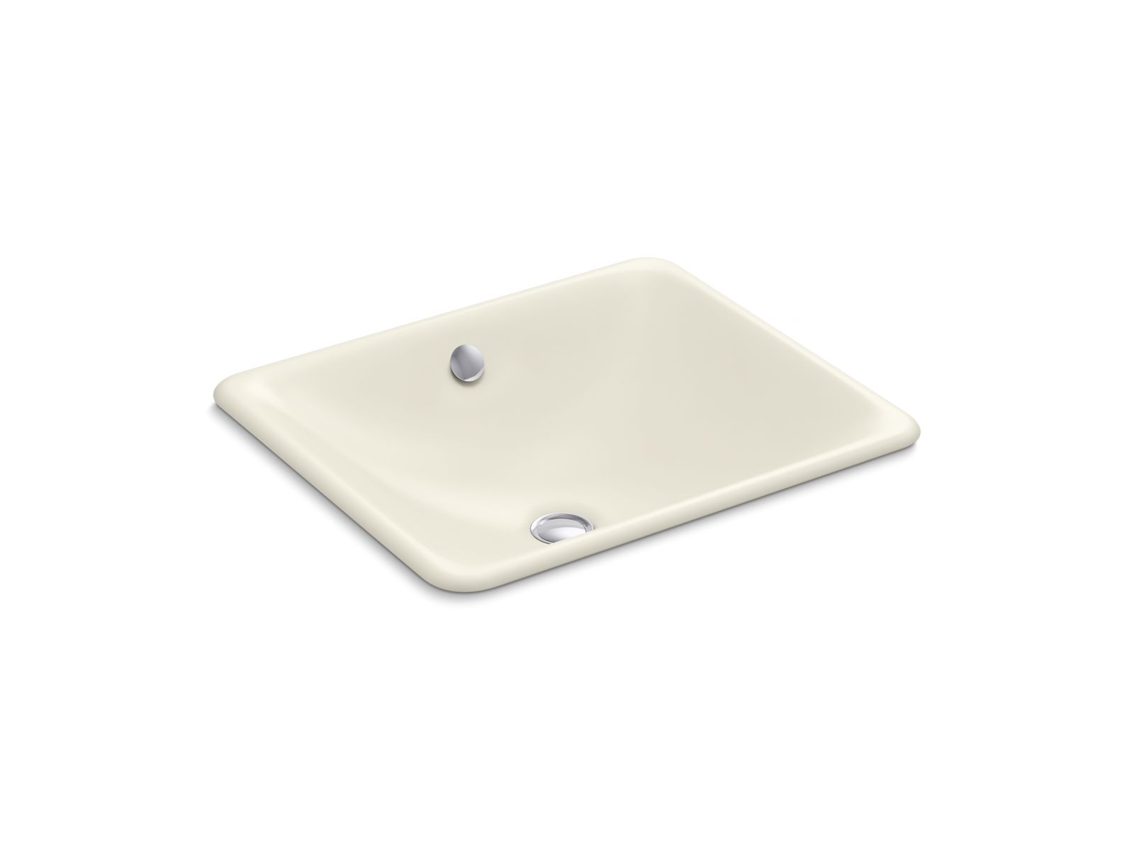 KOHLER K-5400 Iron Plains 18-1/2" rectangular drop-in/undermount bathroom sink