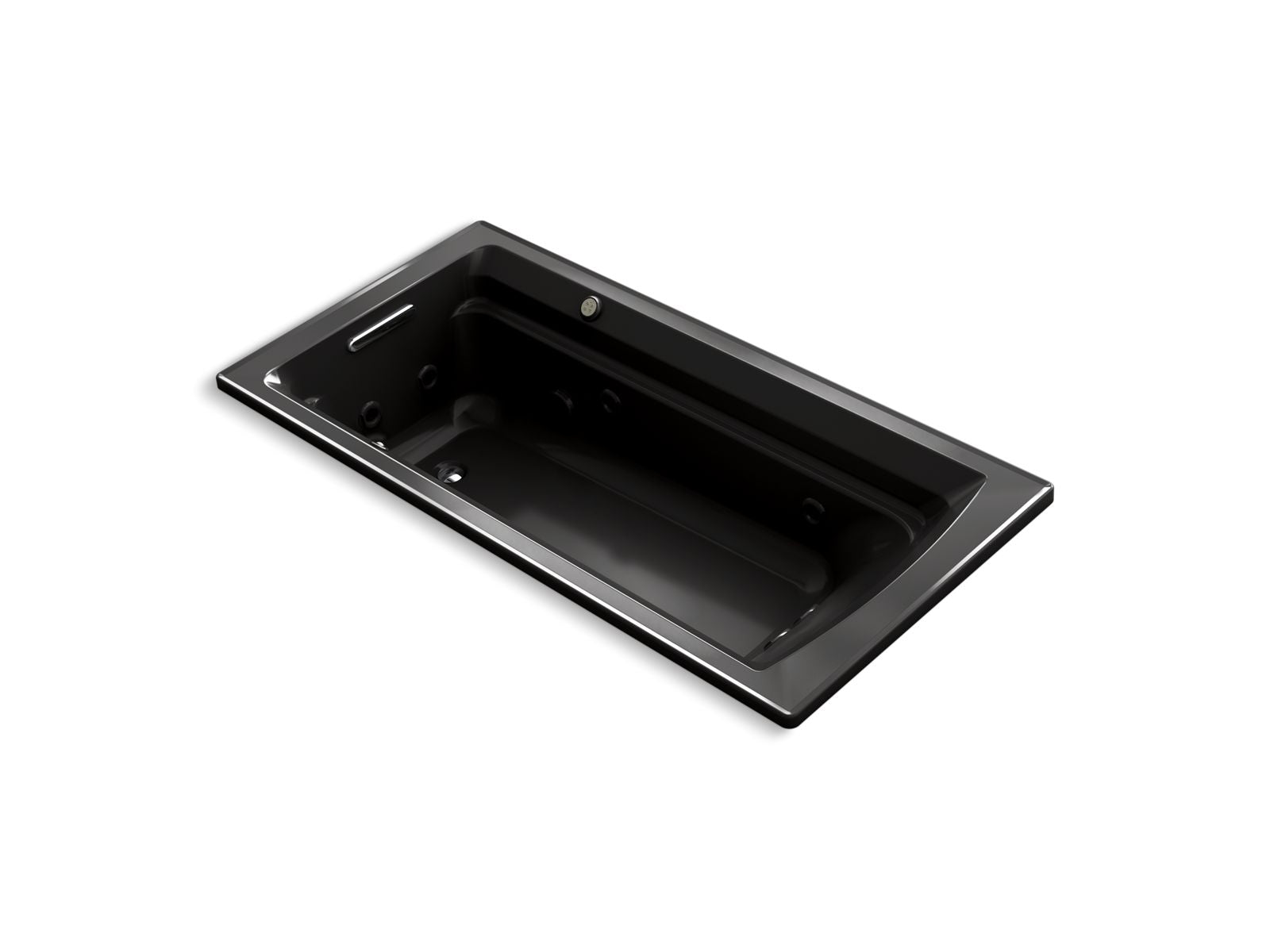 KOHLER K-1124-XHGH Archer 72" x 36" drop-in Heated BubbleMassage air bath and whirlpool