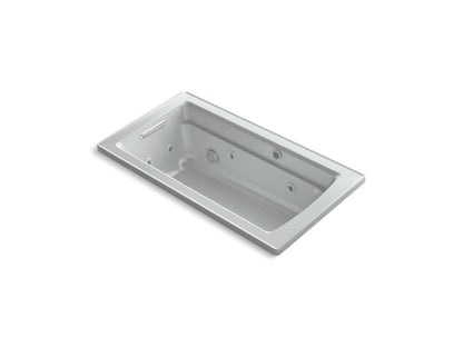 KOHLER K-1122-XHGH Archer 60" x 32" drop-in Heated BubbleMassage air bath and whirlpool